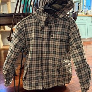 Girls Burton Plaid Jacket XL